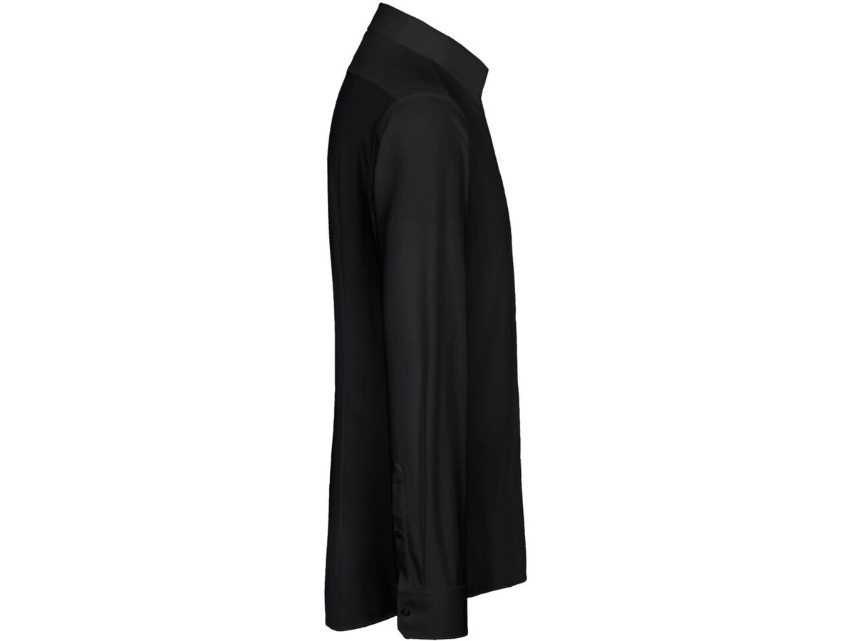 Hemd Natural Stretch Regular, Gr. 3XL - schwarz, 57% CO / 43% PES