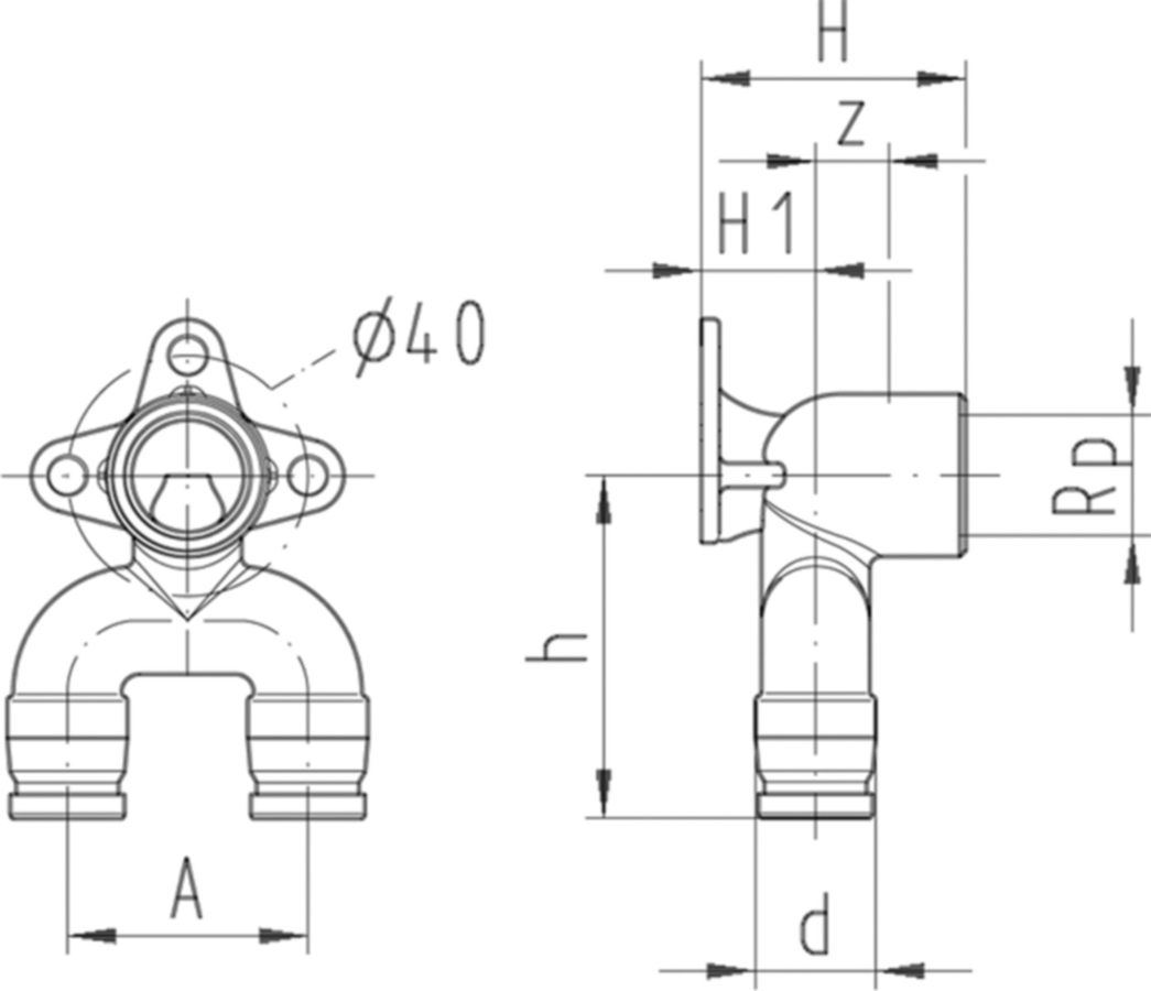 iFIT Armaturenanschluss-Modul - doppelt