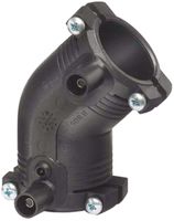 Winkel 45° PE100 S-5 SDR 11 PN 16 ELGEF+ - 5 bar Gas / 16 bar Wasser