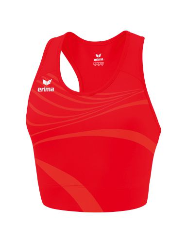 Racing Bra Damen - Farbe: rot, 84% Polyester, 16% Elasthan