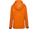 Damen-Regenjacke Colorado Gr. XS, orange - 100% Polyester
