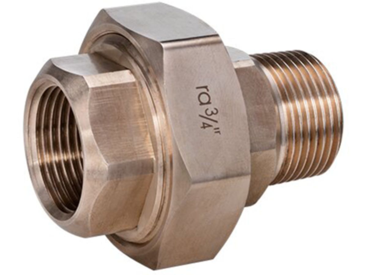 Rotguss-Verschr. Nr.  331   1" - flachdichtend