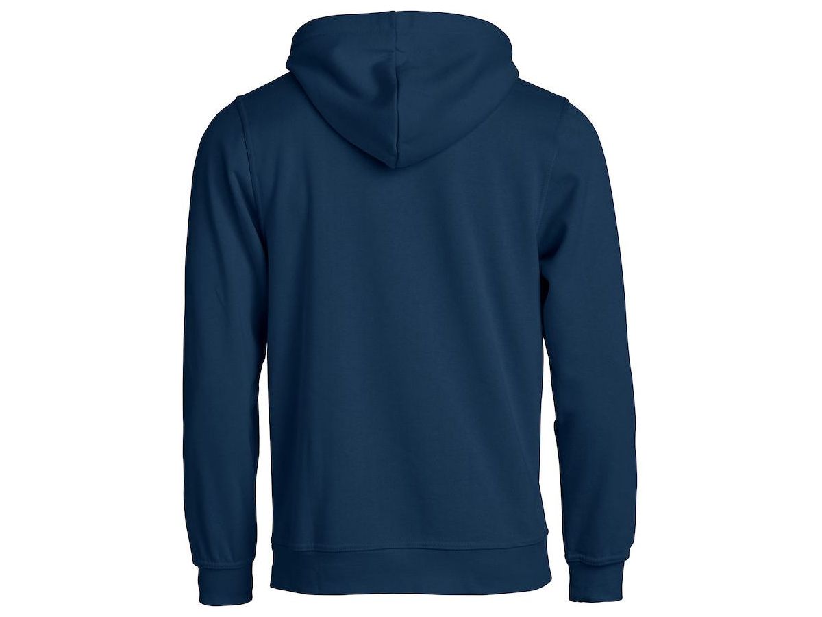 CLIQUE BASIC Hoody, Dark Navy Gr. 2XL - 80% Polyest. 20% Baumw. 300 g/m2