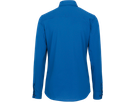 Bluse 1/1-Arm Perf. Gr. 2XL, royalblau - 50% Baumwolle, 50% Polyester