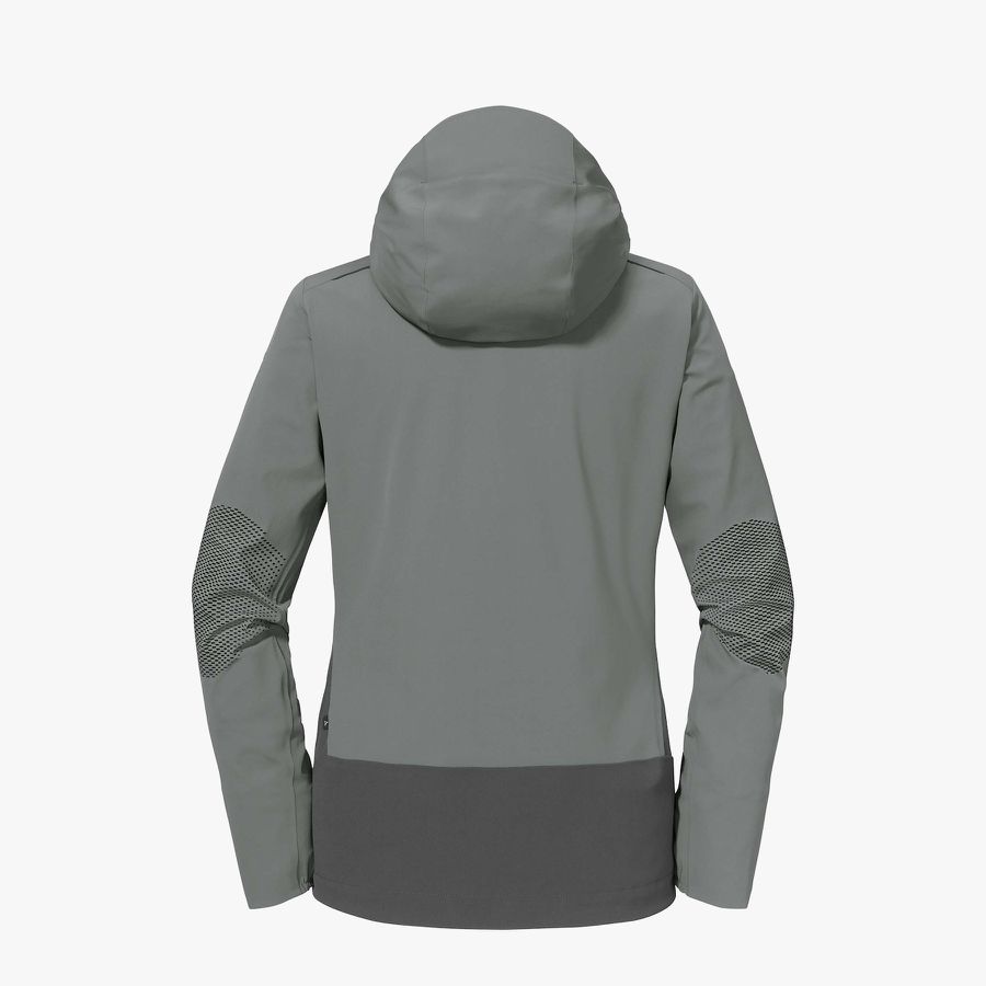Arbeitsjacke Robust Herren Gr. XS - 94%Polyester 6%Elasthan, grau