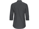 Bluse Vario-¾-Arm Perf. 5XL anthrazit - 50% Baumwolle, 50% Polyester, 120 g/m²