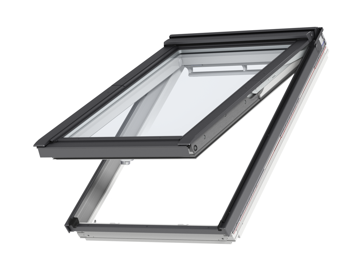 VELUX GPL 2066, CK04 55/ 98 cm Alu - Holz weiss lackiert, Thermo 2