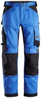 AllroundWork Arbeitshose, Gr. 40 - blau-schwarz, Stretch Loose Fit
