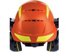 UVEX pheos forestry Schutzhelm orange - mit Metallvisier und Gehörschutz