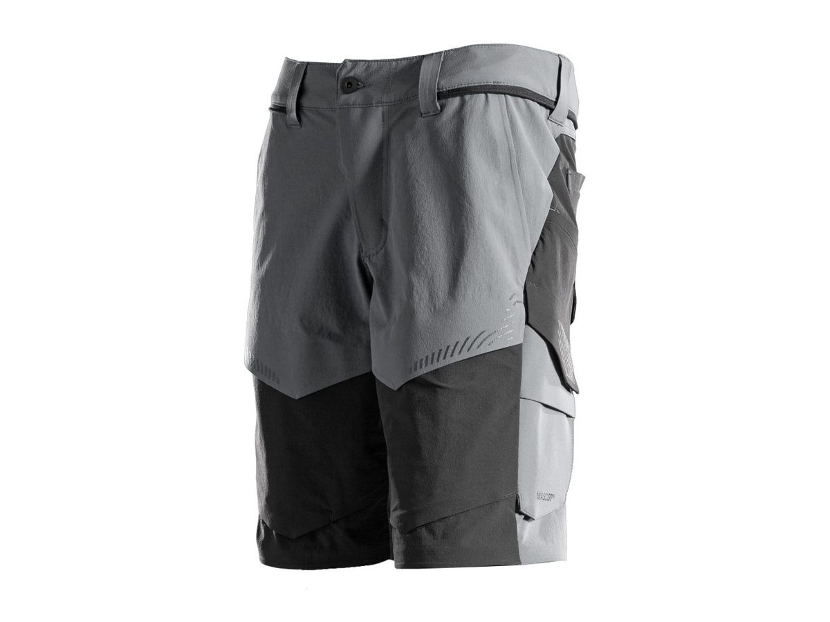 MASCOT® Shorts, anthra/schwarz 24C50 - 89% Recyceltes Polyamid/11% Elasthan