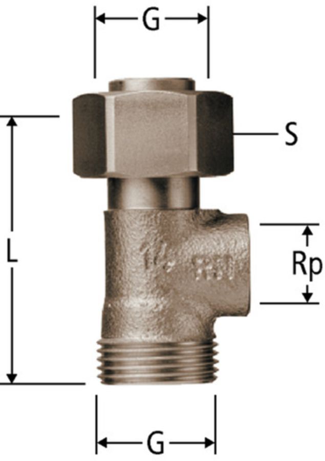 Optiflex T-Stück - für Verteiler 86002,86023