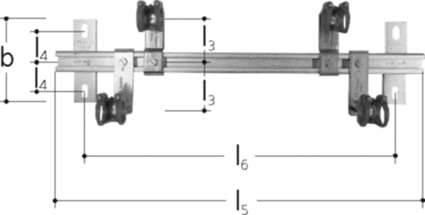 Sanipex Halterung für Verteiler