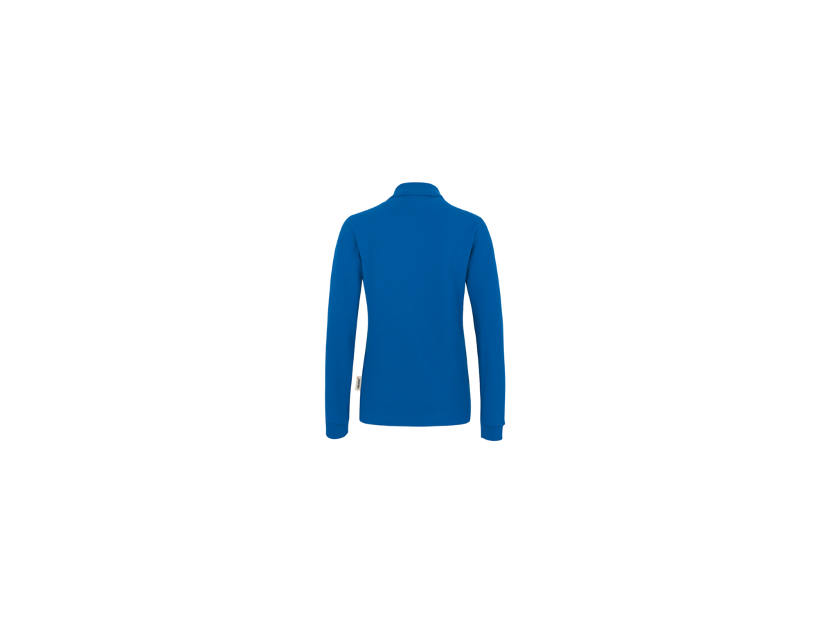 Damen-Longsl.-Polosh. Perf. 4XL royalb. - 50% Baumwolle, 50% Polyester, 220 g/m²