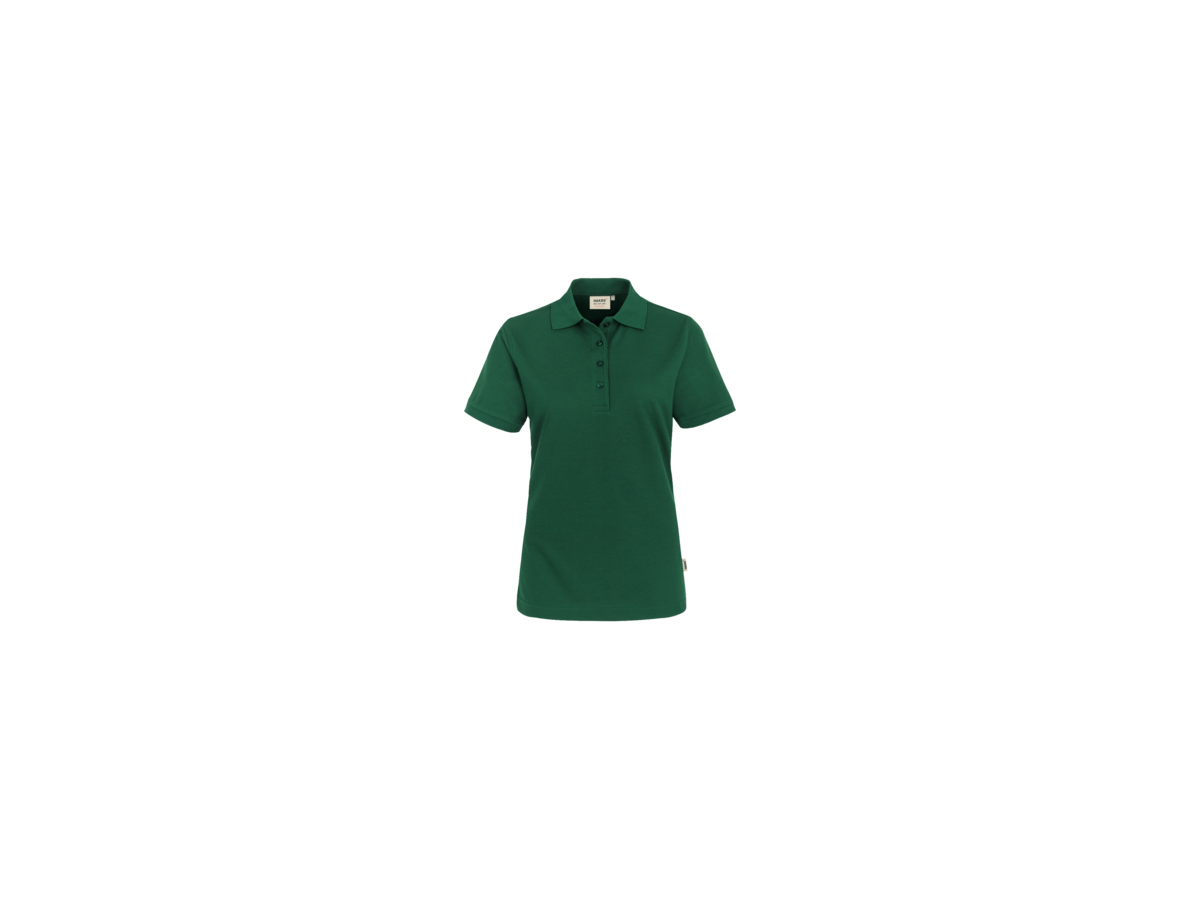 Damen-Poloshirt Perf. Gr. 6XL, tanne - 50% Baumwolle, 50% Polyester, 200 g/m²