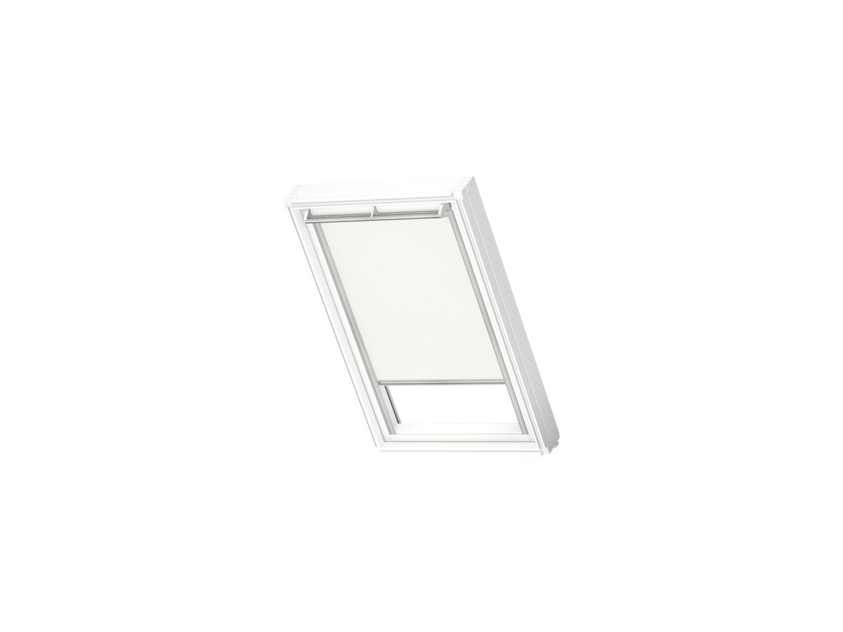 Sichtschutzrollo Elektrisch White Line - weiss 78 cm x 160 cm