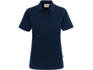 Damen-Poloshirt Top Gr. XS, tinte - 100% Baumwolle, 200 g/m²