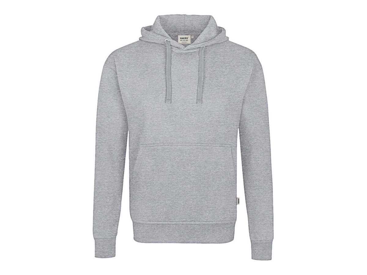 Kapuzen-Sweatshirt Premium, Gr. XS - ash meliert