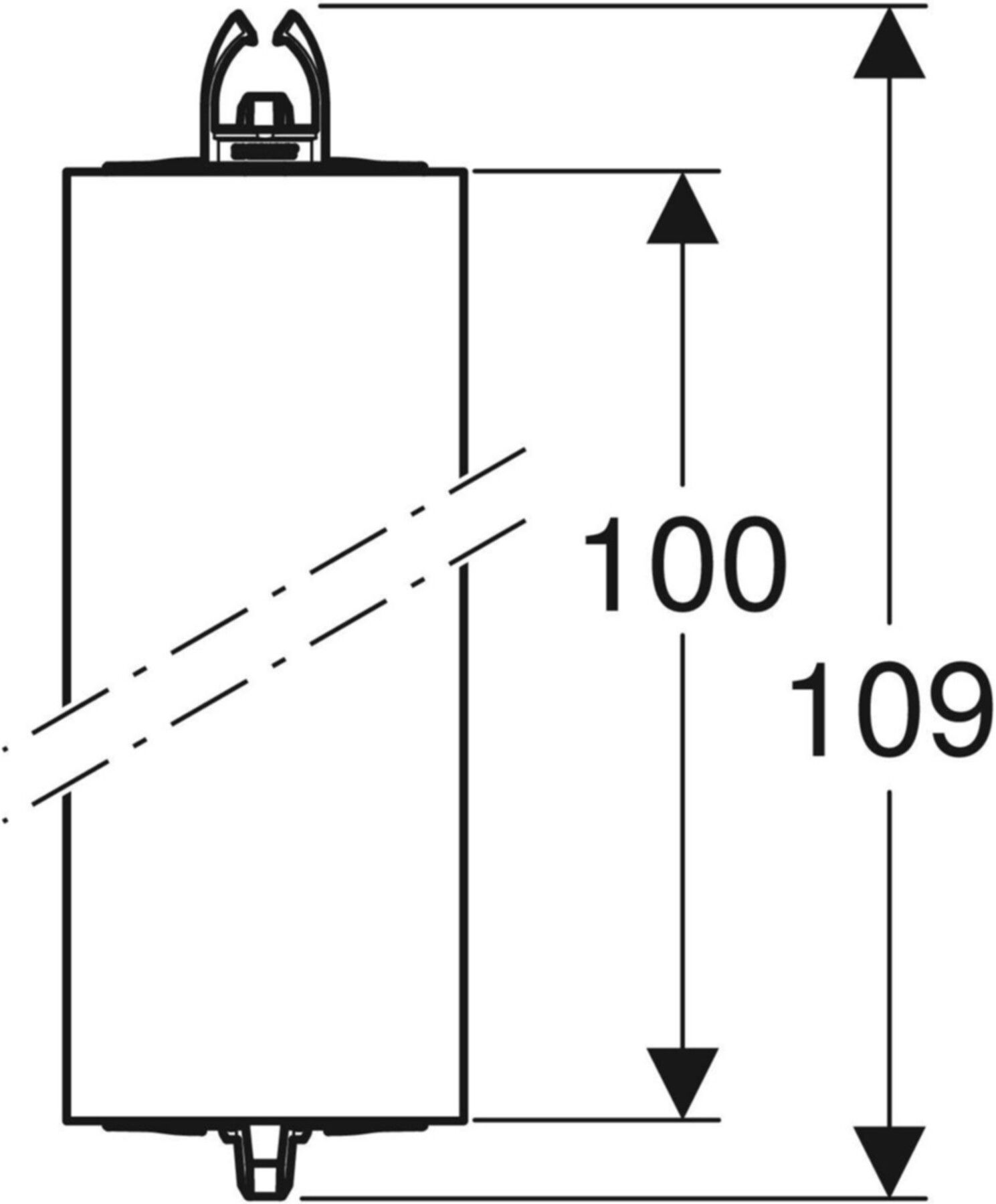 SilentPanel Geberit 100x15x6cm - für DUOFIX und GIS (Pack à 12 Stk)