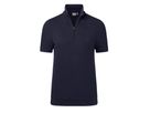 Poloshirt Mikralinar ZIP-Piqué - aus 50% BW 50 PE