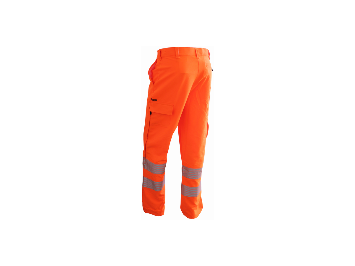 Bormio Sommerhosen leuchtorange Gr. XL - EN ISO 20471-1