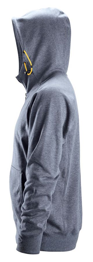 Hoodie mit Reissverschluss und Kapuze - mit bedrucktem Workwear-Logo