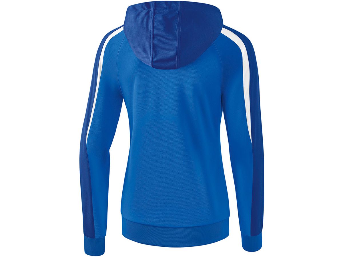 Liga 2.0 Trainingsjacke + Kapuze - new royal/true blue/weiss, 100% PES