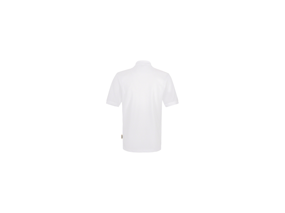Poloshirt Performance Gr. L, weiss - 50% Baumwolle, 50% Polyester
