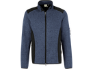 Strickfleecejacke Dawson 2XL marine mel. - 100% Polyester, 280 g/m²