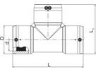 T-Stücke ALIAXIS FRIALEN T d 75 mm