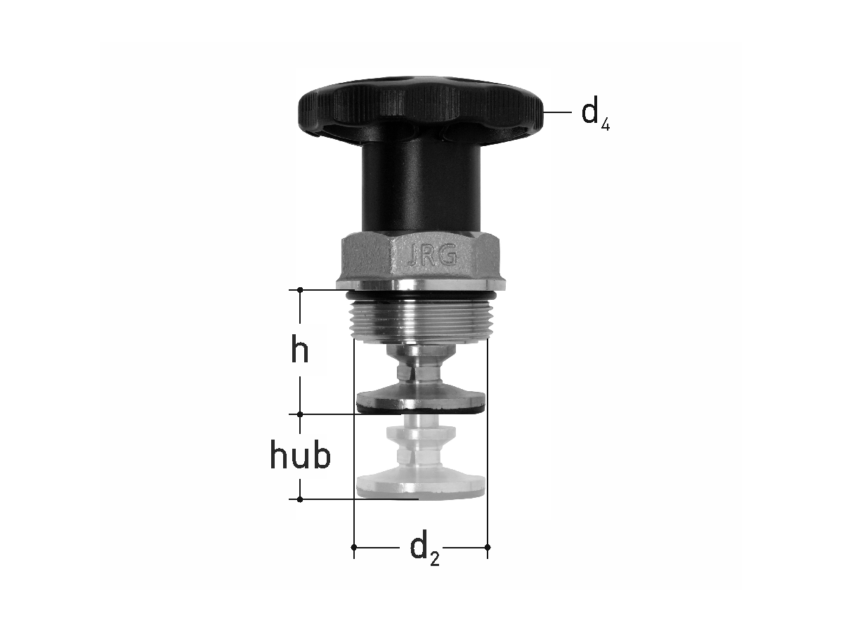 Oberteil JRG zu JRGUSIT NG  3/4"  DN20