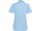 Damen-Poloshirt Perf. Gr. 5XL, eisblau - 50% Baumwolle, 50% Polyester, 200 g/m²