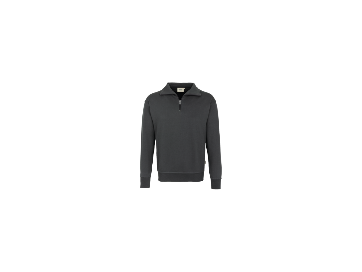 Zip-Sweatshirt Premium 4XL anthrazit - 70% Baumwolle, 30% Polyester, 300 g/m²