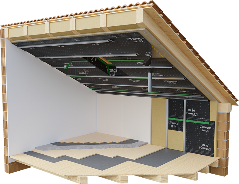 Riwega Eurostandard DB 135 - Dampfbremse 0.3 mm