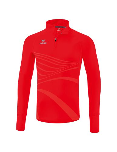 Racing Longsleeve Herren/Kinder - Farbe: rot, 100 % recyceltes Polyester