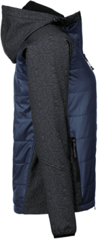 Damen-Hybridjacke Maryland Gr. M, tinte - Polyamid, Polyester, Elasthan