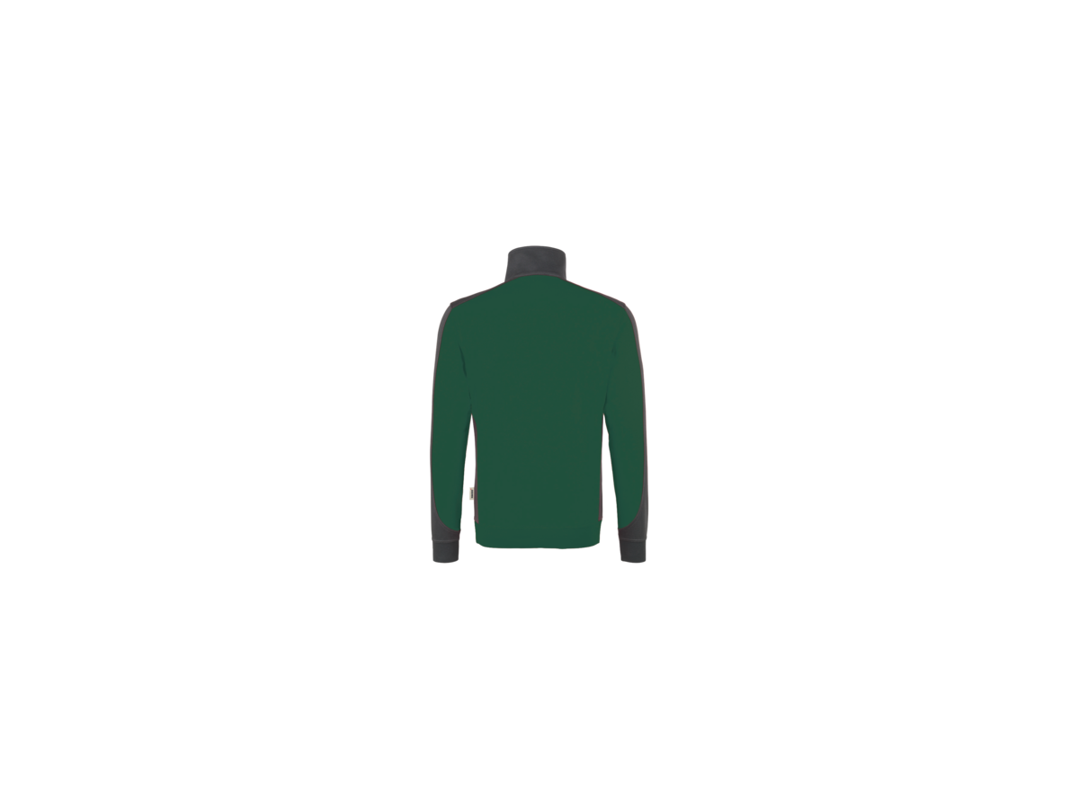 Zip-Sweatsh. Co. Perf. 4XL tanne/anth. - 50% Baumwolle, 50% Polyester, 300 g/m²