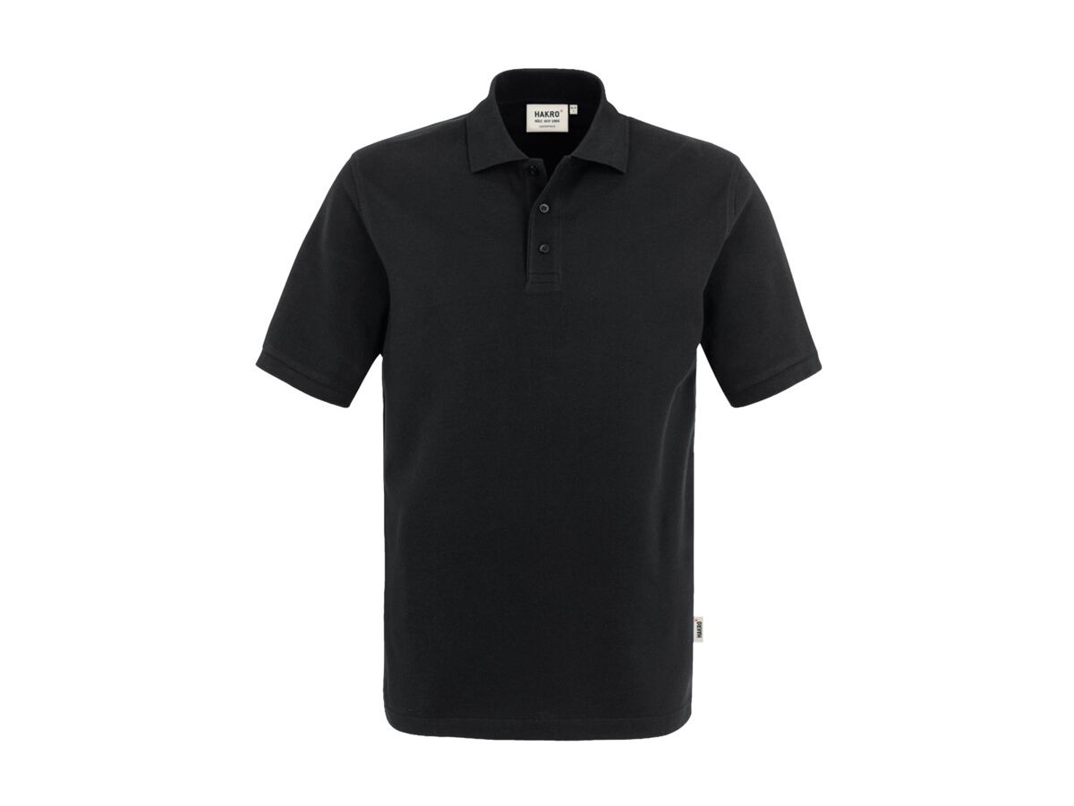 Poloshirt Top Piqué aus 100 % Baumwolle - grau-mel.: 60 % Polyester, 40 % Baumwoll