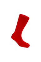 Socken Premium, Gr. M, rot - Mix aus Bio-Baumwolle, Polyamid, LYCRA