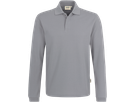 Longsleeve-Polosh. HACCP-Perf. 5XL titan - 50% Baumwolle, 50% Polyester, 220 g/m²