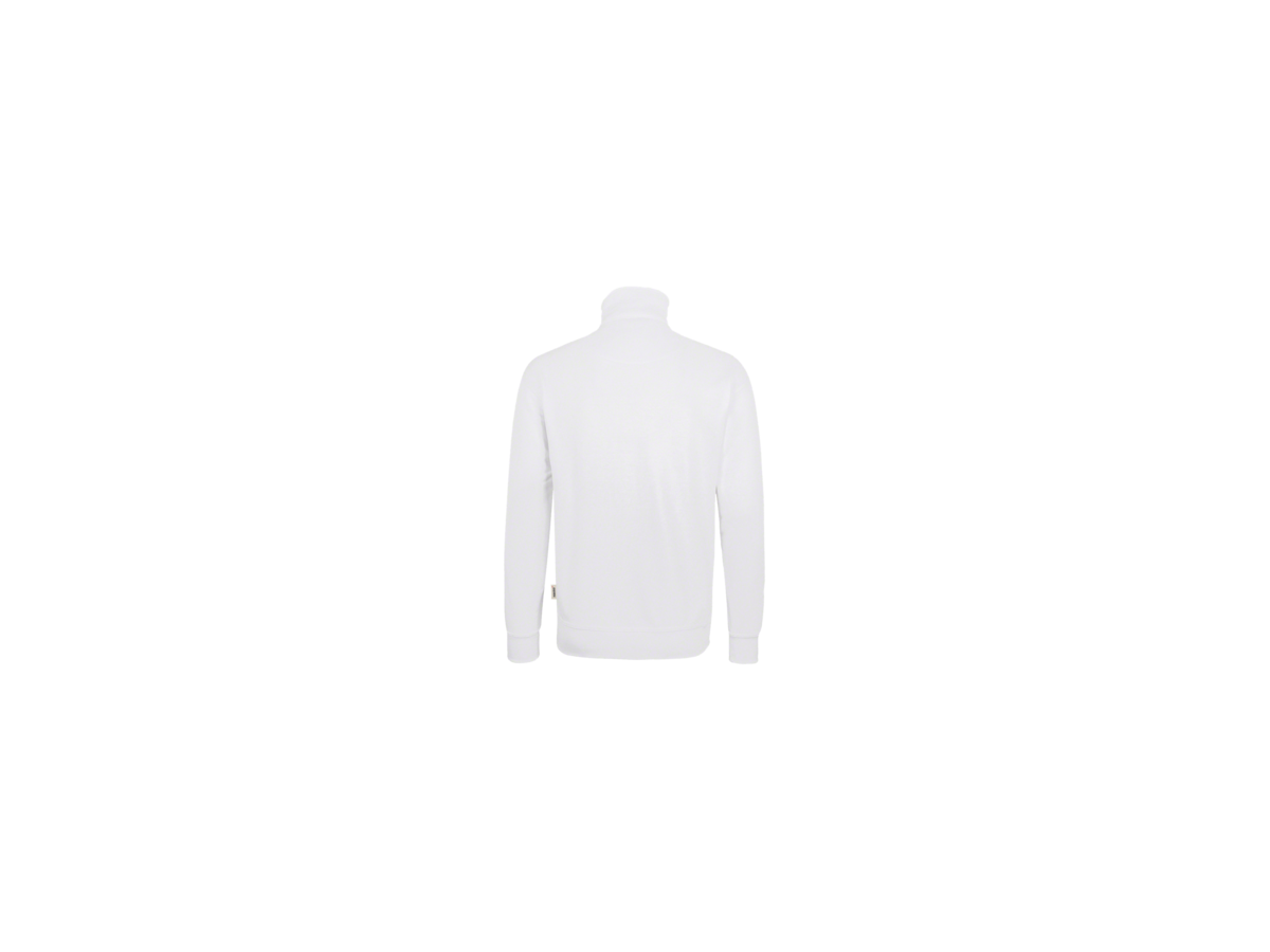 Zip-Sweatshirt Premium Gr. 3XL, weiss - 70% Baumwolle, 30% Polyester, 300 g/m²