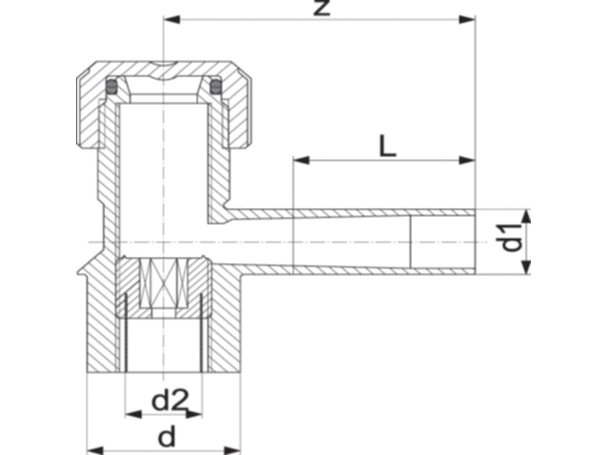 Anbohr-T-Stücke PE100 S-5 SDR 11 ELGEF - 5 bar Gas / 16 bar Wasser