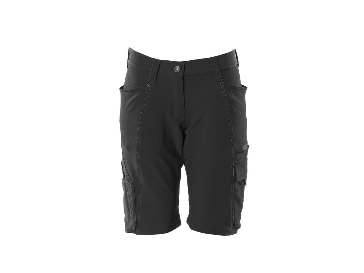 Shorts, Damenpassform, Diamond Gr. C54 - schwarz, 88% PES / 12% EOL