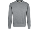 Sweatshirt Perf. Gr. XS, grau meliert - 50% Baumwolle, 50% Polyester, 300 g/m²