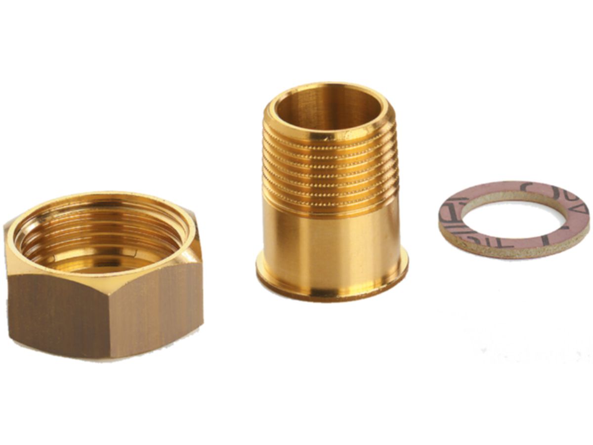 Verschraubungen IG RP inkl. Flach.Dicht. - 11/4" x 1" DN 25 Set à 3 Stk.