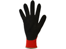 Comfort OP220R-TAG Handschuhe Gr. M - hi-vis rot/schwarz