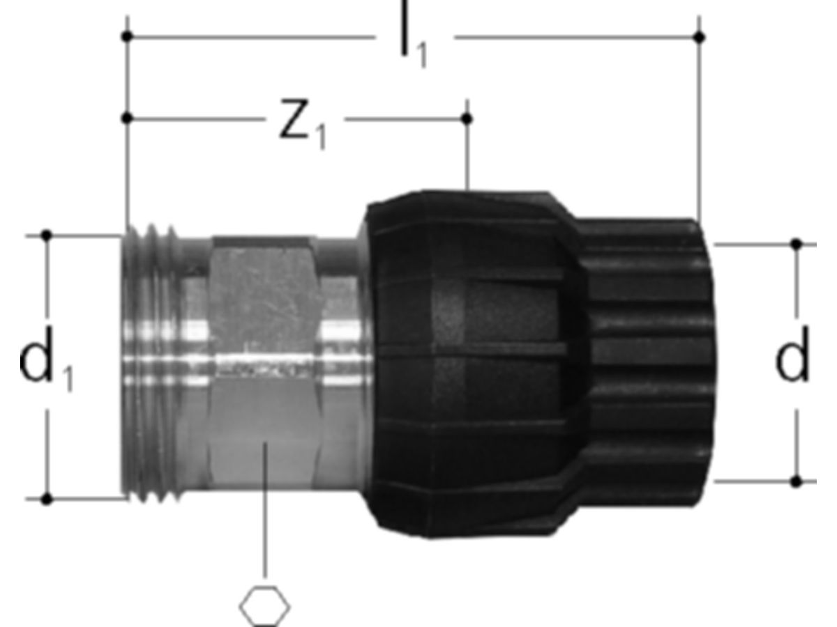 Sanipex MT-Uebergang Verteiler