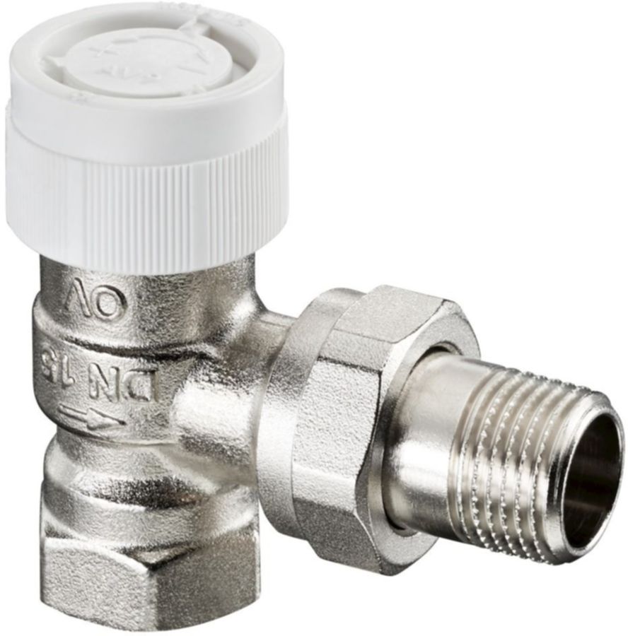 Ventil für Thermostat Typ AV9, Eckventil