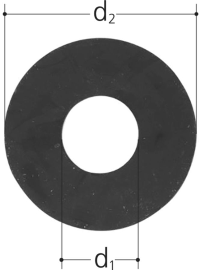 Dichtung 70 x 28 mm zu Gartenventil - antifrost Nr. 7040