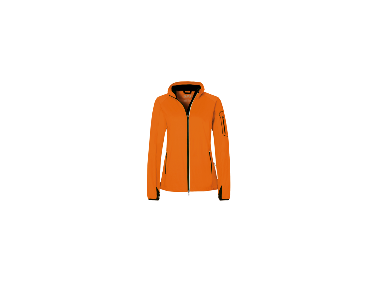 Damen-Light-Softsh.jacke Sidney S orange - 100% Polyester, 170 g/m²