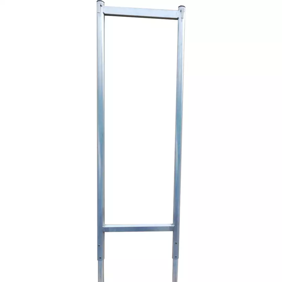 MS Norm Schachtleitern Einstieghilfe - Aluminium, inkl. Steckhülsen